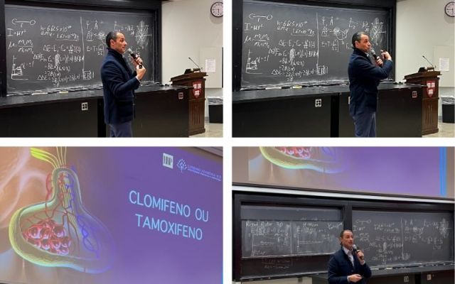 Em novembro de 2023 Dr Conrado ministrou duas aulas em Boston no HHP, relacionadas aos temas: hormônios masculinos e a fertilidade e recuperação da função fértil após abuso ou mau uso de esteróides.